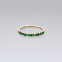 【K10】エメラルド リング ― May Birthstone ―