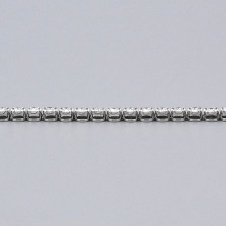 【PT900】テニスブレスレット フルエタニティーダイヤモンド 2.00ct