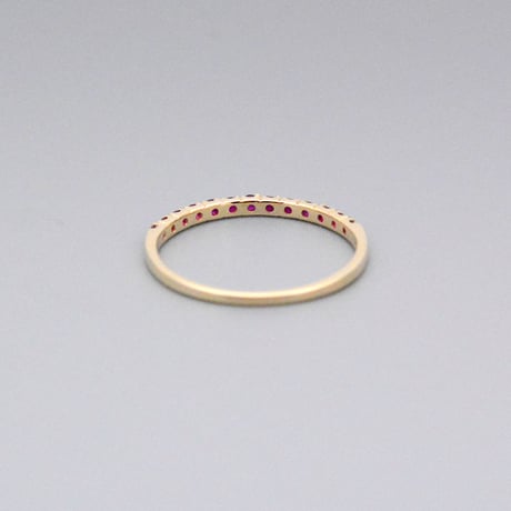 【K10】ルビー リング ― July Birthstone ―