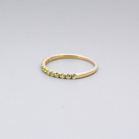 【K10】ペリドット リング ― August Birthstone ―