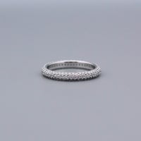 ダイヤモンドフルエタニティーリングピンキーリング0.80-1.10ct pt950ハードプラチナ