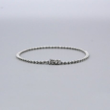 【PT900】テニスブレスレット フルエタニティーダイヤモンド 2.00ct