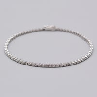 【Pt900】ダイヤモンドテニスブレスレット1.00カラット