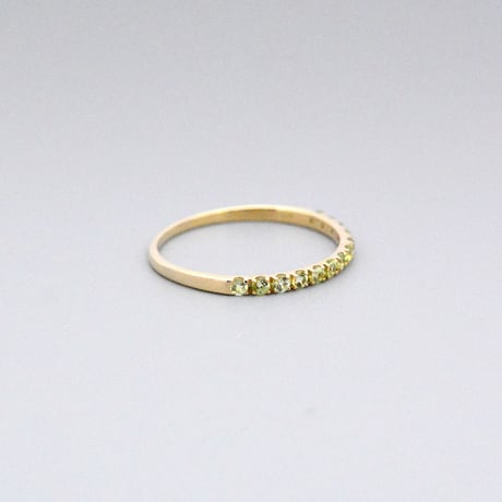 【K10】ペリドット リング ― August Birthstone ―