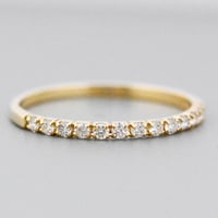 【K10】ダイヤモンド リング ― April Birthstone ―