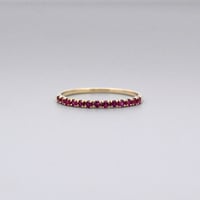 【K10】ルビー リング ― July Birthstone ―