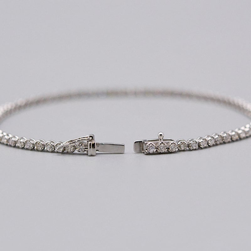 Pt900】ダイヤモンドテニスブレスレット1.00カラット | 嘉匠-casho-