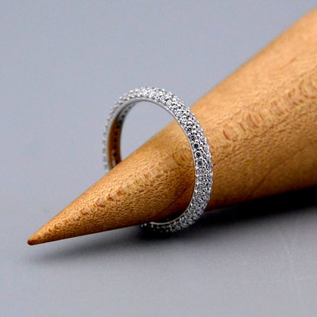 ダイヤモンドフルエタニティーリングピンキーリング0.80-1.10ct pt950ハードプラチナ