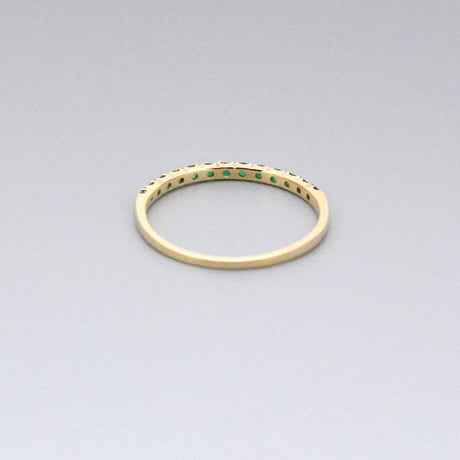【K10】エメラルド リング ― May Birthstone ―