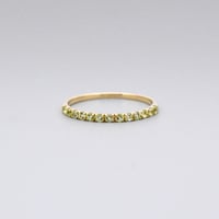 【K10】ペリドット リング ― August Birthstone ―