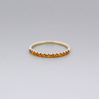 【K10】シトリン リング ― November Birthstone ―