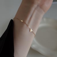 Mini Heart Line Bracelet（ミニハートラインブレスレット）