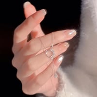 Twinkle Circle Drop Necklace （トゥインクルサークルドロップネックレス）