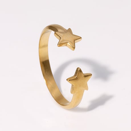 Twinkle Twin Star Ring（トゥインクルツインスターリング）