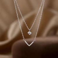 Shine V Line Necklace （シャインVラインネックレス）
