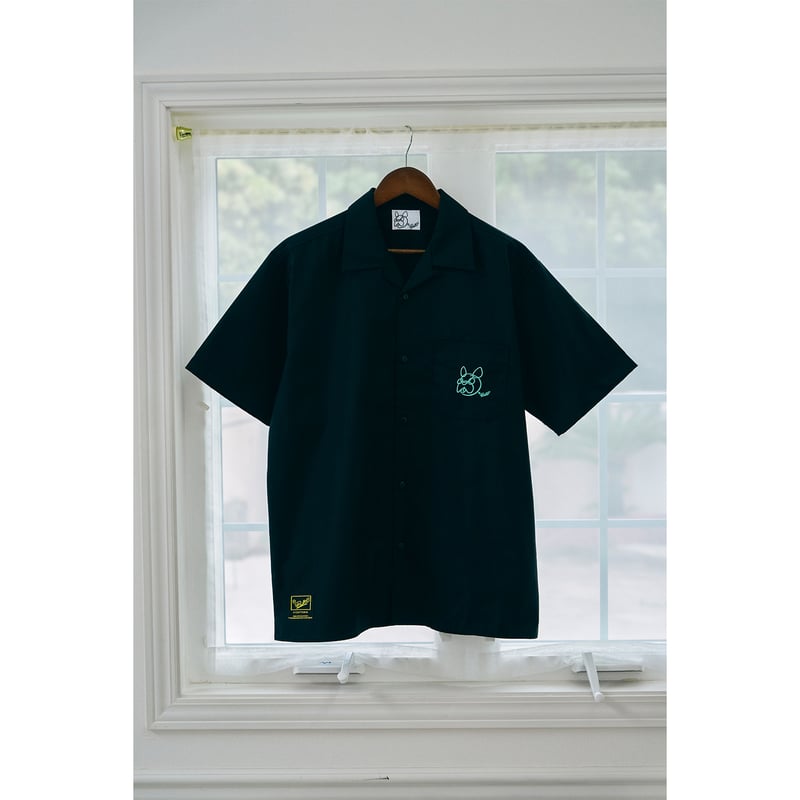 F BULL'S ゴルフシャツ (BLACK×TURQUOISE) | F BULL'S STORE