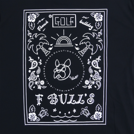 F BULL'S ゴルフウェア (BLACK×WHITE)