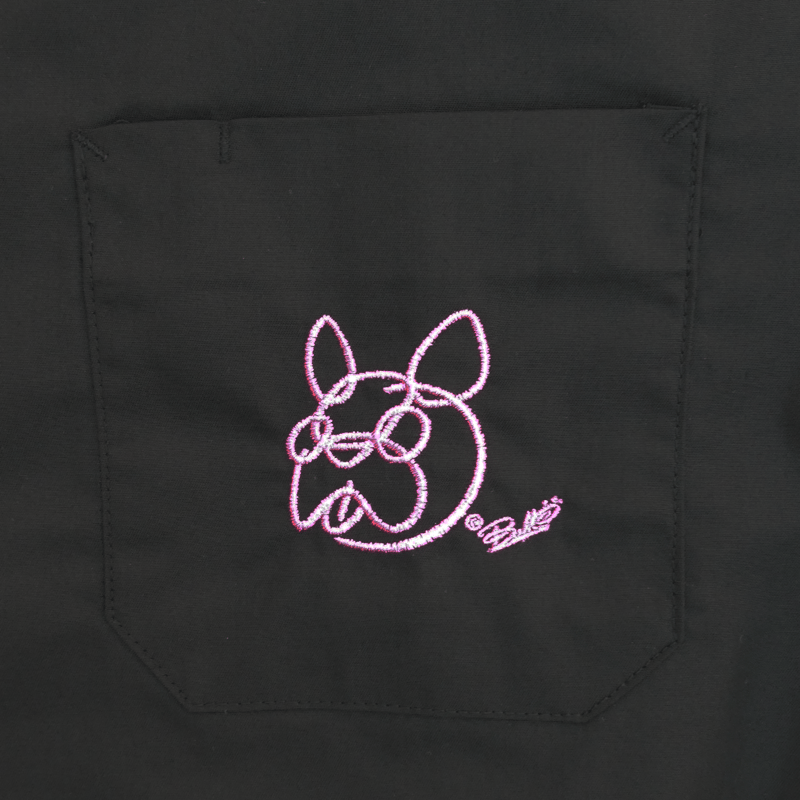 F BULL'S ゴルフシャツ (BLACK×PINK) | F BULL'S STORE
