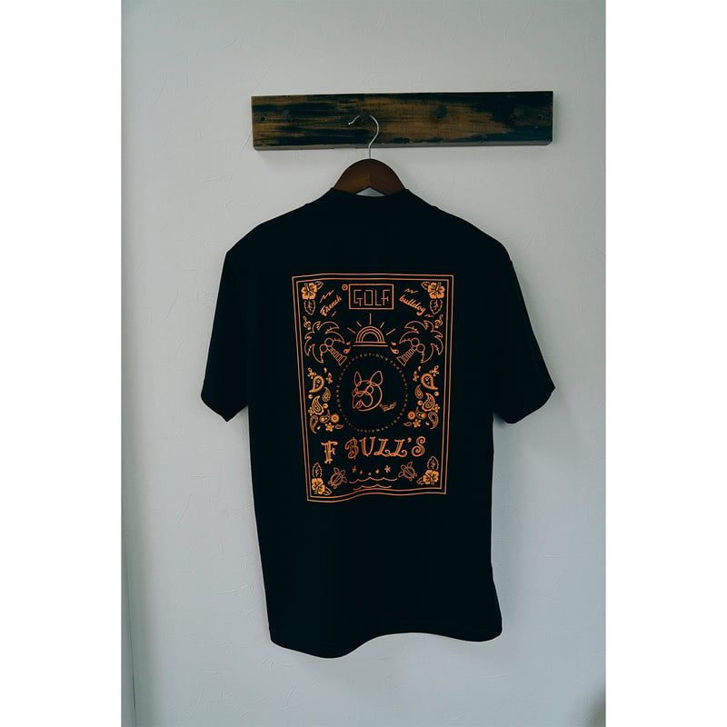 F BULL'S ゴルフウェア (BLACK×ORANGE) | F BULL'S STORE