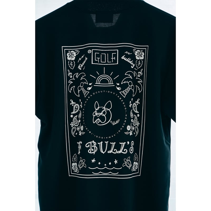 F BULL'S ゴルフウェア (BLACK×WHITE) | F BULL'S STORE