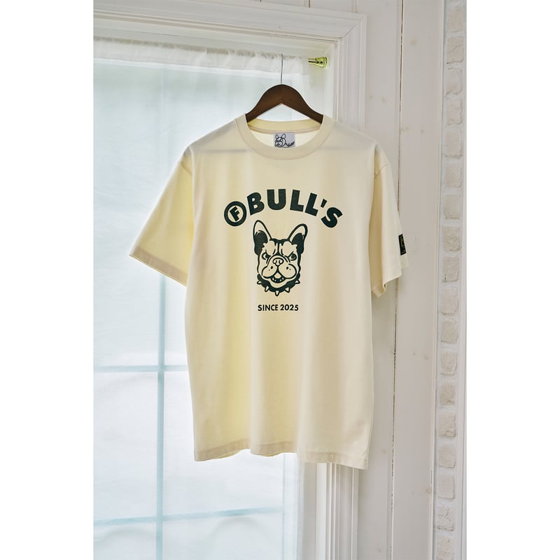 F BULL'S クールTシャツ (IVORY×BLACK) | F BULL'S STORE