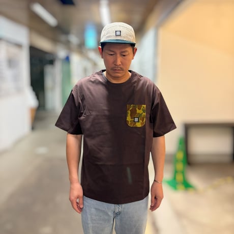 深夜珈琲 S/S POCKET T-SHIRTS/SC CAMO