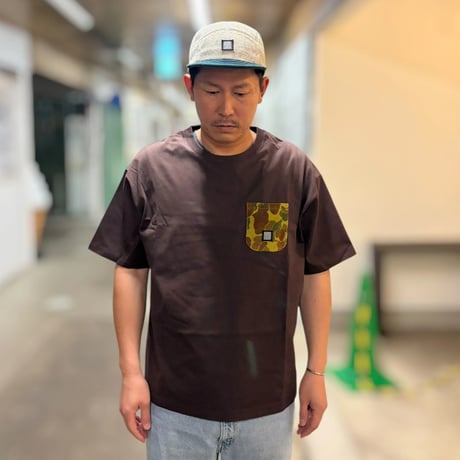 深夜珈琲 S/S POCKET T-SHIRTS/SC CAMO