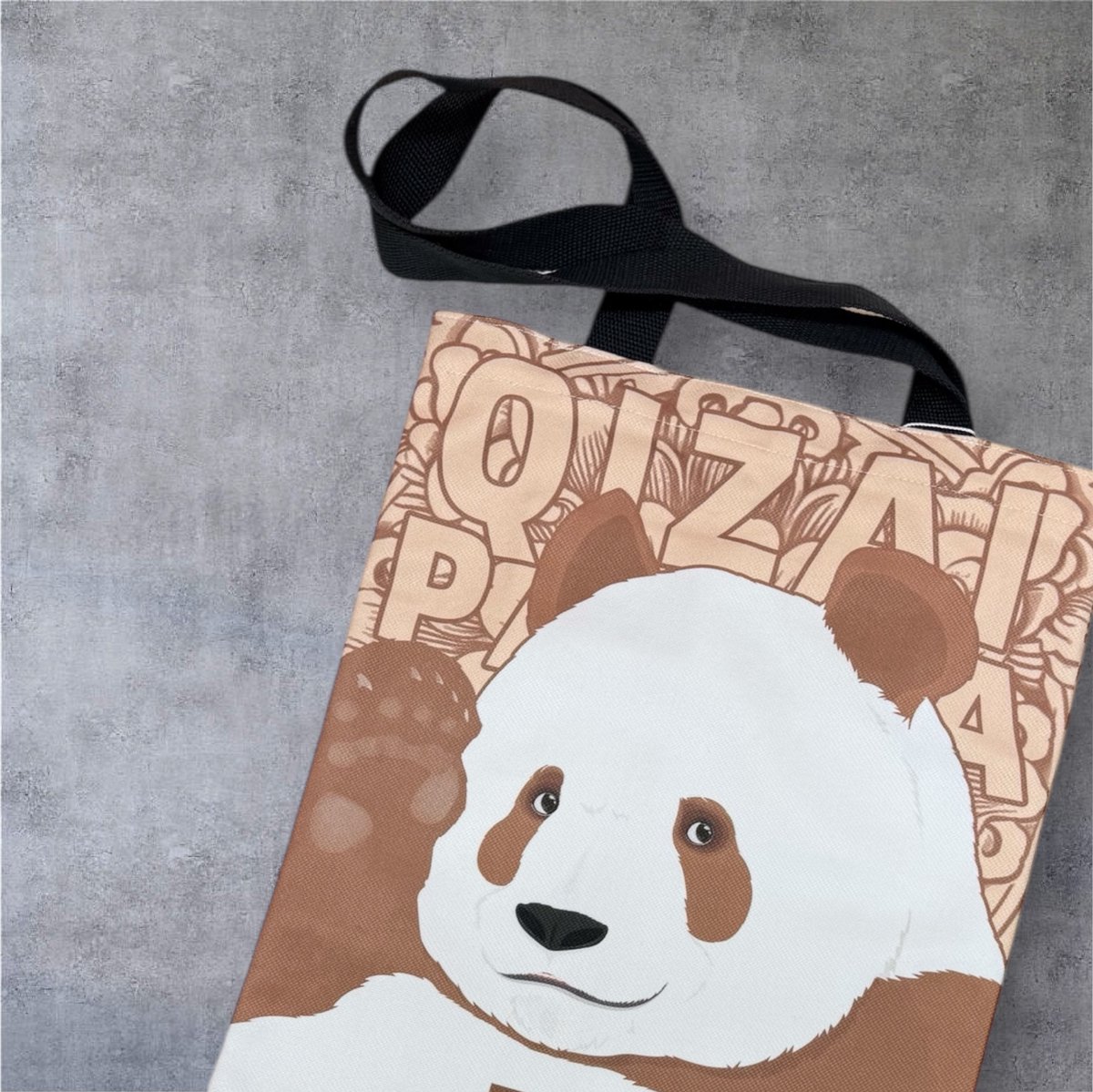 PandaUUトートバッグ(チーザイ) | パンダプラネット PandaUUトートバッグ(チーザイ) | パンダプラネット