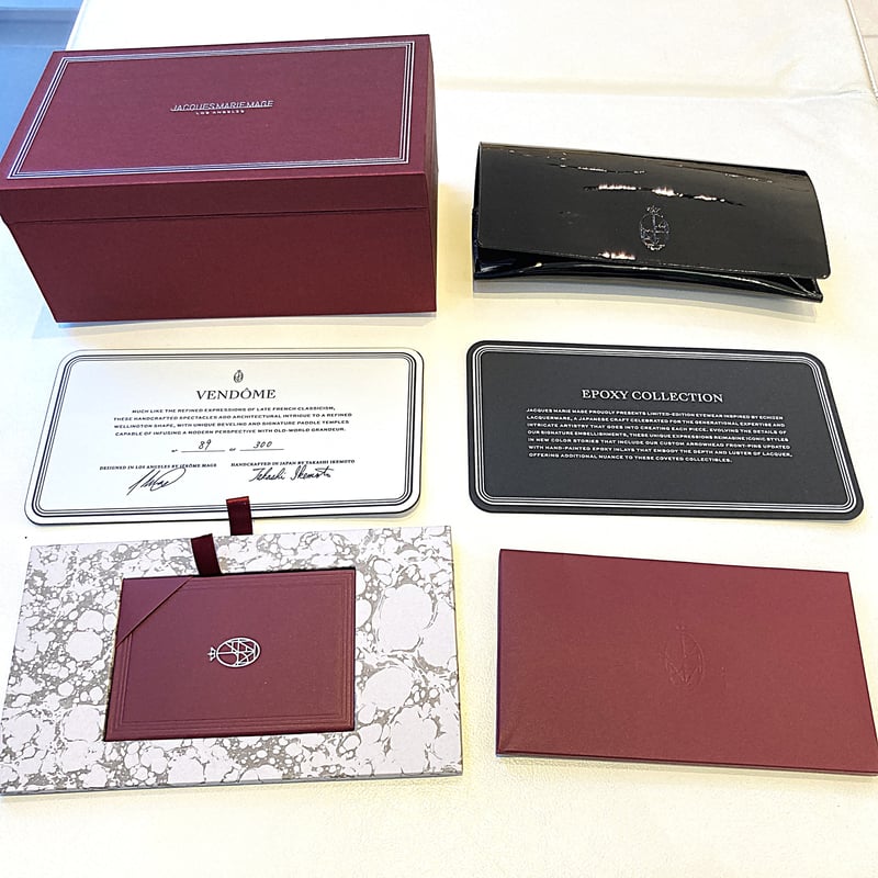JACQUES MARIE MAGEジャックマリーマージュ”EPOXY COLLECTION