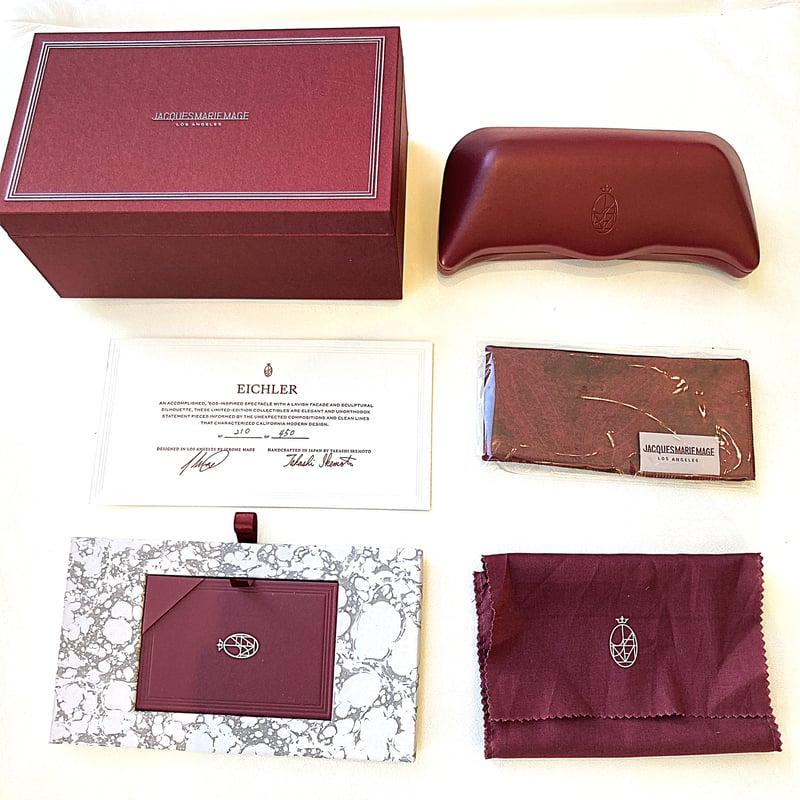 JACQUES MARIE MAGEジャックマリーマージュ【EICHLER】 col.Noir