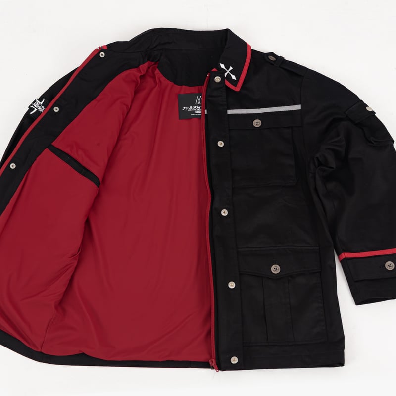 残数限り】ガルパン最終章 ミリタリージャケット TYPE：黒森峰女学園 M