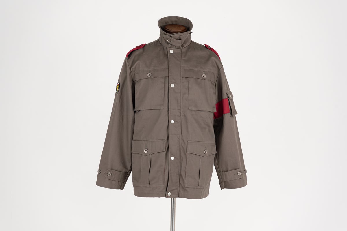 残数限り】ガルパン最終章 ミリタリージャケット TYPE：アンツィオ高校