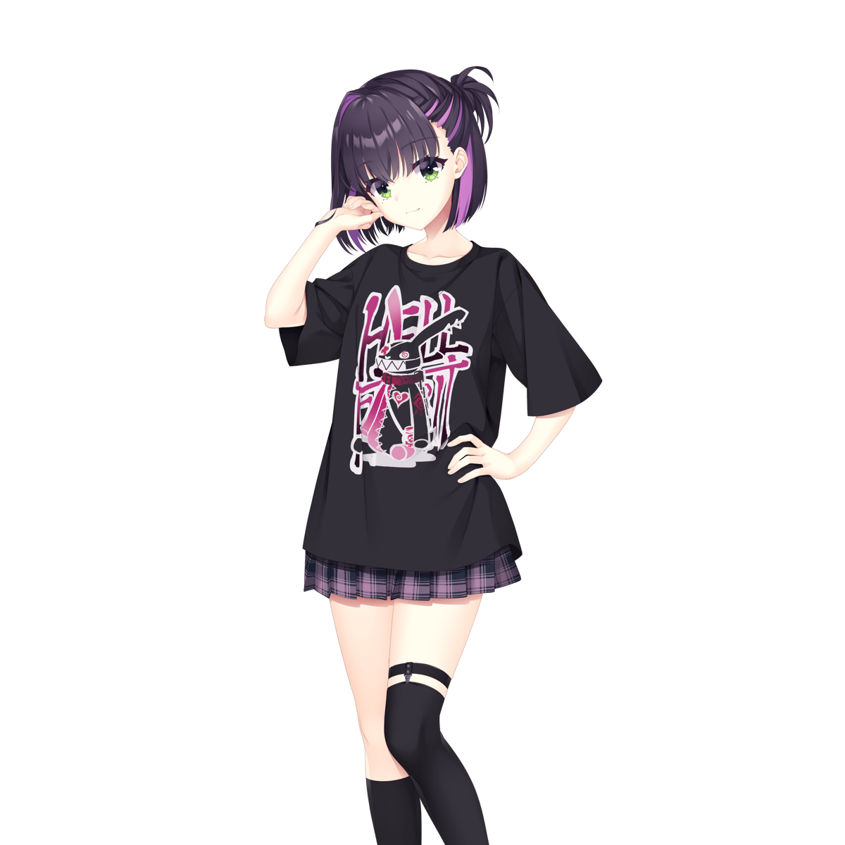 ライブ用追加受注】隠 杏珠 夏服 オーバーTシャツM～XL 
