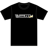 ライブＴシャツ　ロゴ【黒】【M~XXL】
