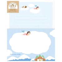 アルプスの少女ハイジ レターセット ぷかぷかハイジ