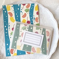 すりガラス便箋 フルーツポンチ 活版印刷 乙女印刷