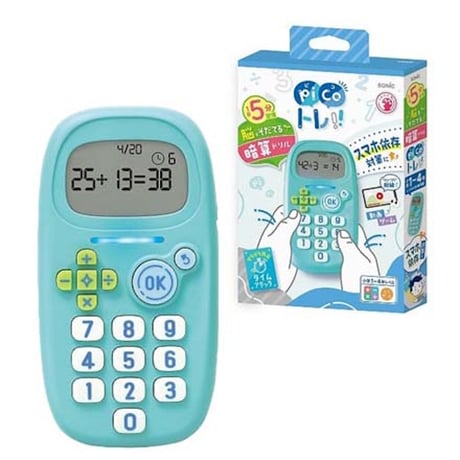 SONIC ピコトレ 暗算ドリル 四則計算用 ミントブルー