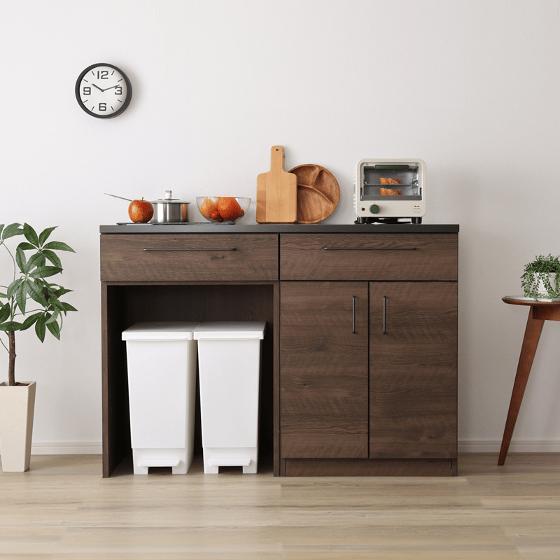 日本製 特殊鋼板を使った組み合わせキッチンカウンター【Lugo-ルゴ  