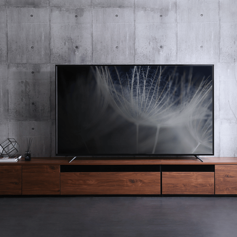 大容量収納　テレビ台　テレビボード　270cm幅　バース 日本製 テレビ台 テレビボード 270cm幅 BARS バース - 家具専門