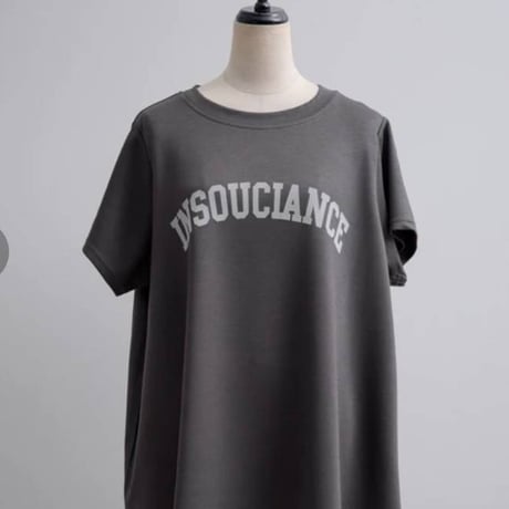 新作　カラーロゴ　ラインボンディング半袖Tシャツ