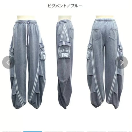 [ 大人気再々入荷]ピグメント　パラシュートパンツ