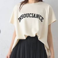 新作　カラーロゴ　ラインボンディング半袖Tシャツ
