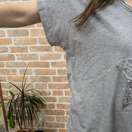 イタリア■　ガーメントウォッシュTシャツ、[期間限定]12.980円　30%オフ
