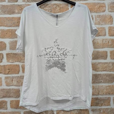イタリア■　ガーメントウォッシュTシャツ、[期間限定]12.980円　30%オフ
