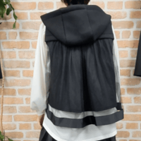バックオーガンジーベスト