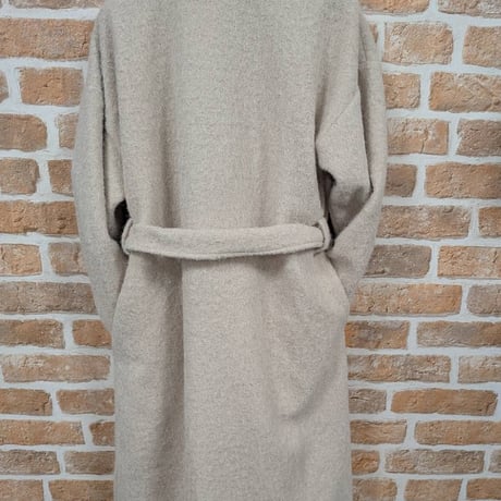 イタリア🇮🇹110cm丈圧縮ニットコート