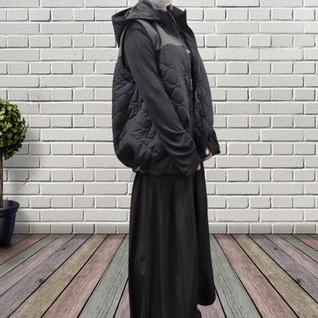 ２WAYキルティング切り替えベスト