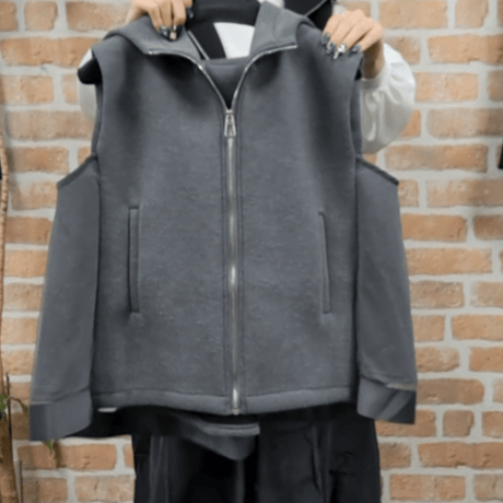 バックオーガンジーベスト
