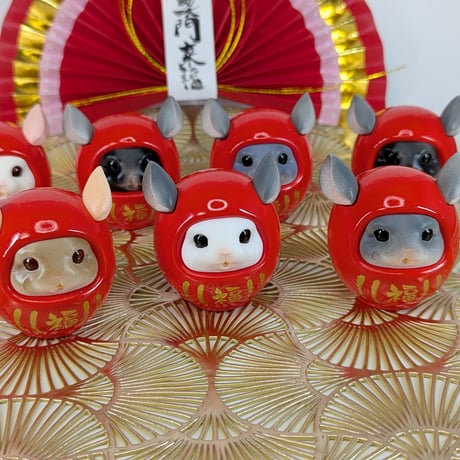 ふくふくチラだるま