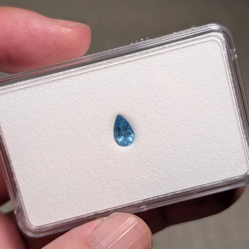 パライバトルマリン メレ ペアシェイプカット セット 5ピース